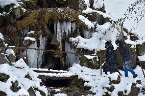 Mattoni Waterfall, Trail, Kyselka Spa, tourist