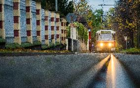 Tram, Prague, Tatra T3RP, line 22