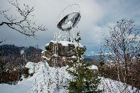 lookout tower, Maly Spicak, Tanvald