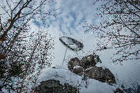 lookout tower, Maly Spicak, Tanvald