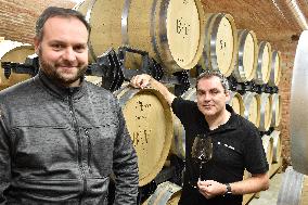 Czech winemaker B/V vinarstvi, Jiri  Toman, Vlastimil Valenta