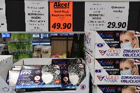 packaged respirators of FFP2 category, Lidl