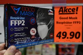 packaged respirators of FFP2 category, Lidl