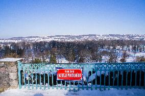 Alexei Navalny scenic viewpoint, Stromovka park, Prague