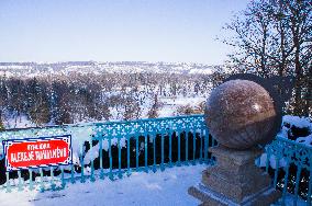 Alexei Navalny scenic viewpoint, Stromovka park, Prague