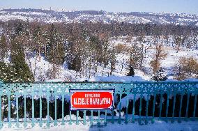 Alexei Navalny scenic viewpoint, Stromovka park, Prague