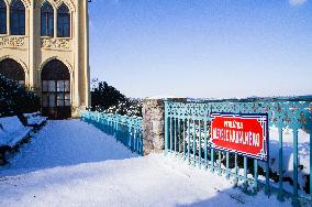 Alexei Navalny scenic viewpoint, Stromovka park, Prague