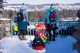 Alexei Navalny scenic viewpoint, Stromovka park, Prague