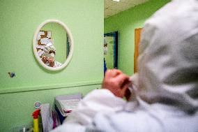 Department of anesthesiology and resuscitation for patients with COVID-19 disease in the Trutnov Hospital