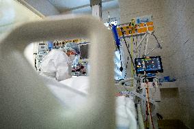 Department of anesthesiology and resuscitation for patients with COVID-19 disease in the Trutnov Hospital