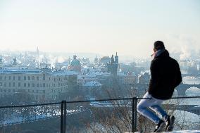 Prague, cold weather, winter