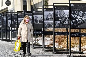 Photo exhibition Undesirable Moments, photo manipulation, Prague