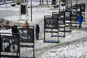 Photo exhibition Undesirable Moments, photo manipulation, Prague