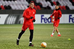 Jan Boril, training, Slavia Praha