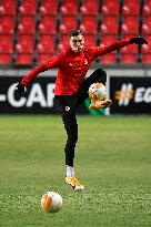 Lukas Provod, training, Slavia Praha