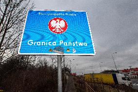 border crossing Nachod/Kudowa Zdroj, Poland, lorry