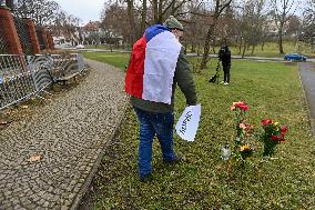 Meeting to commemorate former Russian Deputy PM Boris Nemtsov in Prague