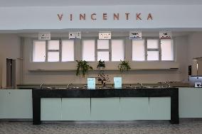 Vincentka Hall with mineral spring in Luhacovice Spa