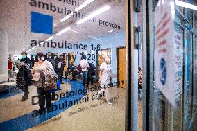 vaccination center in Hradec Kralove, vaccine, covid-19, coronavirus