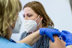 vaccination center in Hradec Kralove, vaccine, covid-19, coronavirus