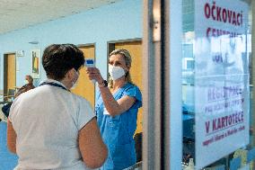 vaccination center in Hradec Kralove, vaccine, covid-19, coronavirus
