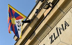 JAKUB MURON, Zlin, Tibet flag