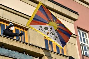 JAKUB MURON, Zlin, Tibet flag