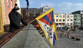 JAKUB MURON, Zlin, Tibet flag