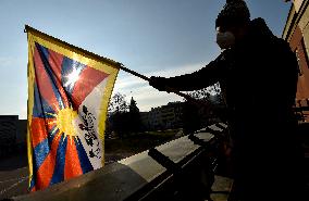 JAKUB MURON, Zlin, Tibet flag