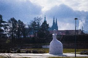 the first statue of Empress Maria Theresa in the Czech Republic