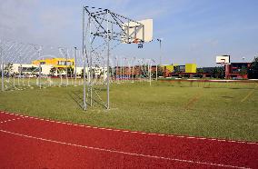 Open Gate elite primary school for exceptionally gifted children, basketball court