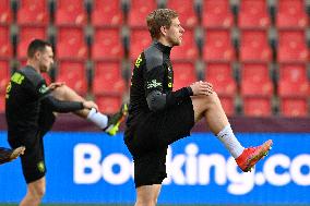 Jakub Vydra, Jan Boril, Czech Republic national football team, training session