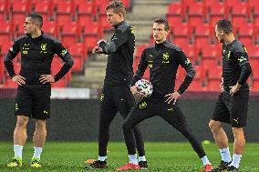 Jakub Jankto, Czech Republic national football team, training session