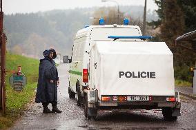 explosion of the ammunition store in Vrbetice, police