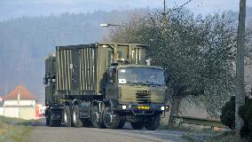 explosion of the ammunition store in Vrbetice, army, soldiers, guard unit