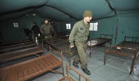 explosion of the ammunition store in Vrbetice, army, soldiers, guard unit