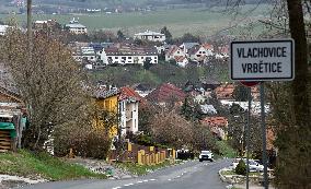 Village Vlachovice-Vrbetice, Czech Republic