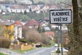 Village Vlachovice-Vrbetice, Czech Republic