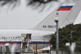 plane Ilyushin 96-300, Expelled diplomats, departure, aircraft, luggage
