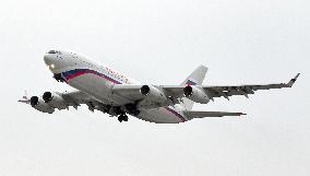 plane Ilyushin 96-300, Vaclav Havel Airport, expelled diplomats, aircraft