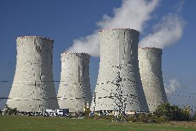 Dukovany nuclear power plant, Czech Republic