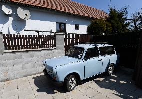 Trabant Museum Nova Ves pod Plesi, car