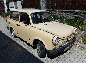 Trabant Museum Nova Ves pod Plesi, car