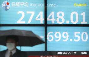 Tokyo stocks plunge
