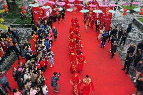 Zhuoshui Ancient Town Water Collective Wedding