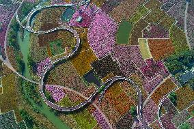 Beautiful Autumn Scenery in China