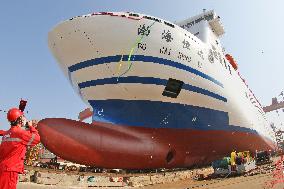 Asia's Largest Multi-purpose Ro / Ro Ship In Yantai City