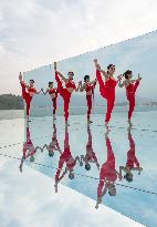 China Three Gorges Dam Yoga