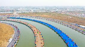 The World's Largest Circular Freshwater Fishing Pond