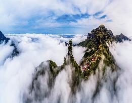 World natural heritage fanjing mountain in Guizhou,China